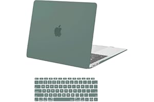 MOSISO Compatible with MacBook Air 13 inch Case 2022 2021-2018 Release A2337 M1 A2179 A1932 Touch ID, Plastic Hard Shell Case