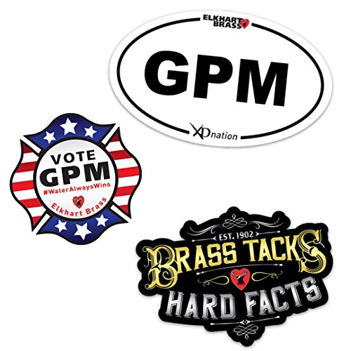 99610040 Elkhart Brass 3 pcs Sticker Set