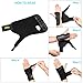 Yosoo Wrist Brace - Breathable Neoprene Night Sleep Splint Adjustable Brace for Carpal Tunnel,Tendonitis and Arthritis Pain, One Size, Right Hand, Black