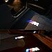 JIAFENG 4 Piece Car Door LED Lighting Welcome Lights Shadow Projector for BMW