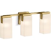 Kohler Lighting 31494-SC03 Honesty 3 Light 22" Wide Vanity Light with Frosted Glass Shades - Brushed Moderne Brass