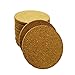 Round Edges Cork Bar Drink Coasters 4