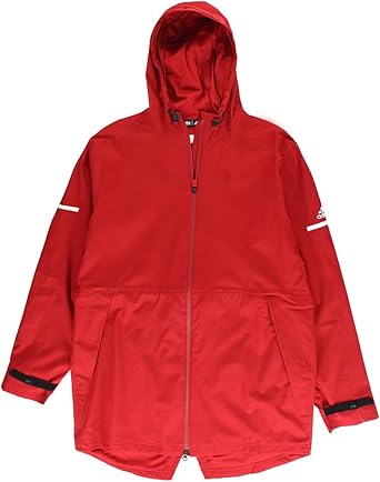 red adidas rain jacket