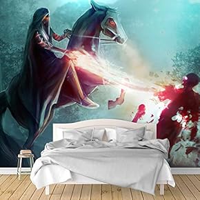 Wall Murals for Bedroom Dark Evil Dragon Removable Wallpaper Peel and Stick Wall Stickers - 66x96 inches