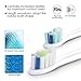 Replacement Brush Heads for Philips Sonicare ProtectiveClean, Essence+, DiamondClean, EssentialClean, HealthyWhite/+ and FlexCare/+ (8 Pack)