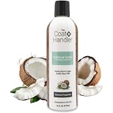 The Coat Handler Deshedding Dog Conditioner, Coconut Milk, 16 oz, 16:1 | 16:1 Concentrate, Loosens Thick Undercoat, Reduces Shedding, Coconut Oil, Moisturizing Pet Detangler, Groomer Grade, USA Made