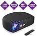 BNEST 3200 Lumen Projector (2018 Upgraded Version) LED Home Video Projector Video Projector, Multimedia Home Theater projector, Support Fire TV Stick, 1080P HDMI, USB SD Card, VGA, AV, TV, Laptop Game