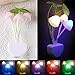GOTD Night Light Mushroom Lamp Energy Saving Color Changing LED Sensor Night Lamp Light on the Wall, Romantic Colorful Home Decor, Baby Room, Bedroom, Nursery, Outdoor