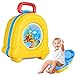 Portable Travel Potty Seat for Boys and Girls Safety's BeCute Potty Perfect for Camping Car Travel Suitable for under 2 years(Yellow)