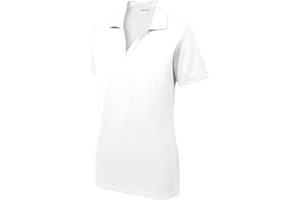 Joe's USA Women's Dri-Equip Short Sleeve Racer Mesh Polo Shirts in Size XS-4XL