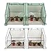 CO-Z Portable Greenhouse Mini Hot House with PE and Non-Woven Cover, Waterproof Cloche Greenhouse and UV Protected Greenhouse Tent, 5.9 x 3.0 x 3.0 Feet.