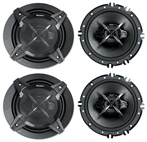4) New Sony XS-FB1630 6.5" 540 Watt 3-Way Car Audio Speakers Stereo XSFB1630