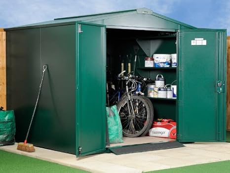 metal cycle shed
