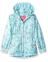 Rosa Platinum Anorak - Chaqueta para niña con volante