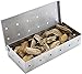 Sorbus® Smoker Box for Wood Chips - Adds Smokey BBQ Flavor on Gas or Charcoal Grills - Ideal Grilling Accessories for Barbecue Meat Smoking - Hinged Lid - Heavy Duty Stainless Steel