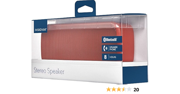 insignia stereo speaker