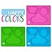 Non-Slip Placemat for Babies, Toddlers, and Kids – 100% Food-Grade Silicone Baby Feeding Plate – BPA- Free, Microwave and Dishwasher Safe – Table Suction Eating Mat for Ages 6 Months and Up by Osho