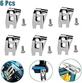CHEYLIZI 6 Stainless Steel Makita 18V LXT Drill Belt Hook Clips Replacement view 5