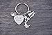 Infinity Collection - Cheer Mom or Dad Keychain - 