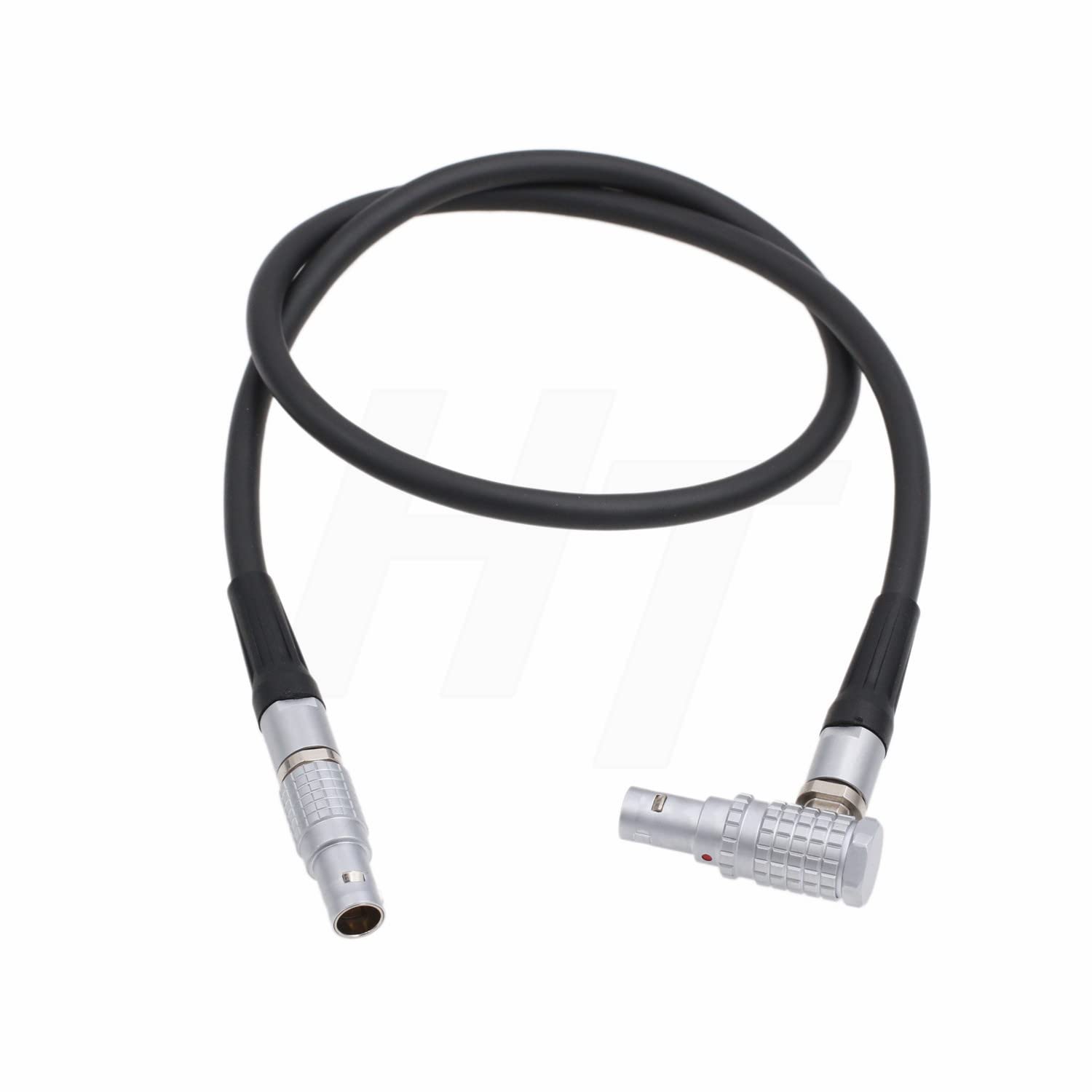 HangTon HangTon Serial Data Cable 4 pin Right Angle to 4 pin for Preston Light Ranger 2 to MDR3 MDR4 Motor 60cm
