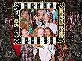 YAAVAAW 30th Birthday Inflatable Selfie Frame Black Gold Giant Photo Booth Frame view 7