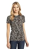 District Made Women's Perfect Weight Camo Crew Tee