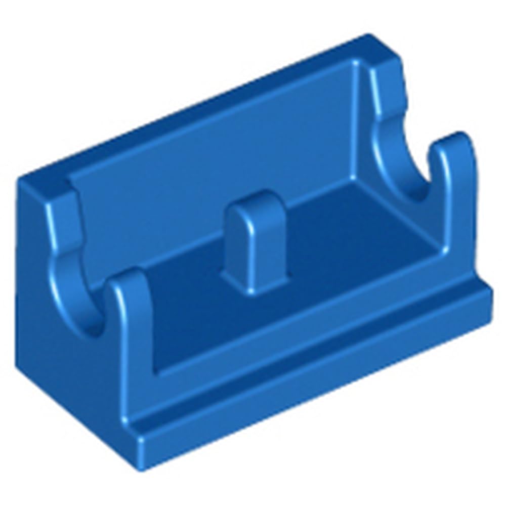 LEGO Hinge Brick 1 x 2 Base, Part 3937, Choose Your Colour, Part 3937, Choose Your Colour (Blue, 10, count)