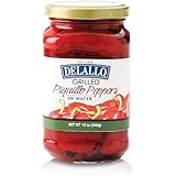 Delallo Grilled Piquillo Pepper, 12 oz