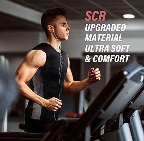 Tooklanet Overhemd Voor Heren Zweetvest Neopreen Sauna Taille Trainer Bodyshaper Afslanken Workout TankTops Voor… - Image 5