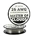 Kanthal & 20 pcs. Japanese Cotton - 100 ft 26 Gauge AWG A1 Round Wire 0.40mm A-1 26g