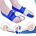 Bunion Corrector [Pair] - Improved Bunion Splint Big Toe Straightener Separators for Hallux Valgus Pain Relief Fits Men & Women