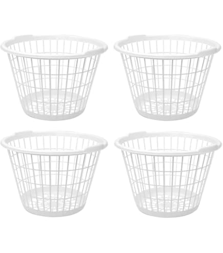 【最終値下げ】Lu.Official Sheer Circle Tank 白 Amazon.com: United Solution White Plastic Laundry Basket, 1 Bushel