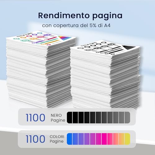 Hookink 405XL Compatible Cartridges for Epson 405XL 405XL Cartridges for Workforce Pro WF-3820 WF-3825 WF-4820 WF-4825 WF-4830 WF-7830 WF-7835 WF-7840 Pack of 6 (3 Black Cyan Magenta Yellow)