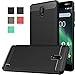 Dretal for Nokia 2 Case, Carbon Fiber Shock Resistant Brusd Texture Soft TPU Phone case Anti-Fingerprint Flexible Full-Body Protective Cover for Nokia 2 (Black)