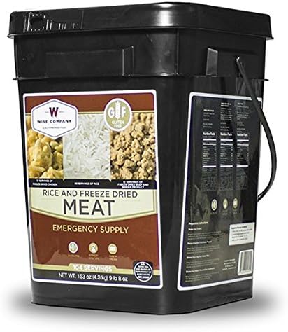 Wise Grab N Go Gluten Free Protein Meat and Rice 104 Servings