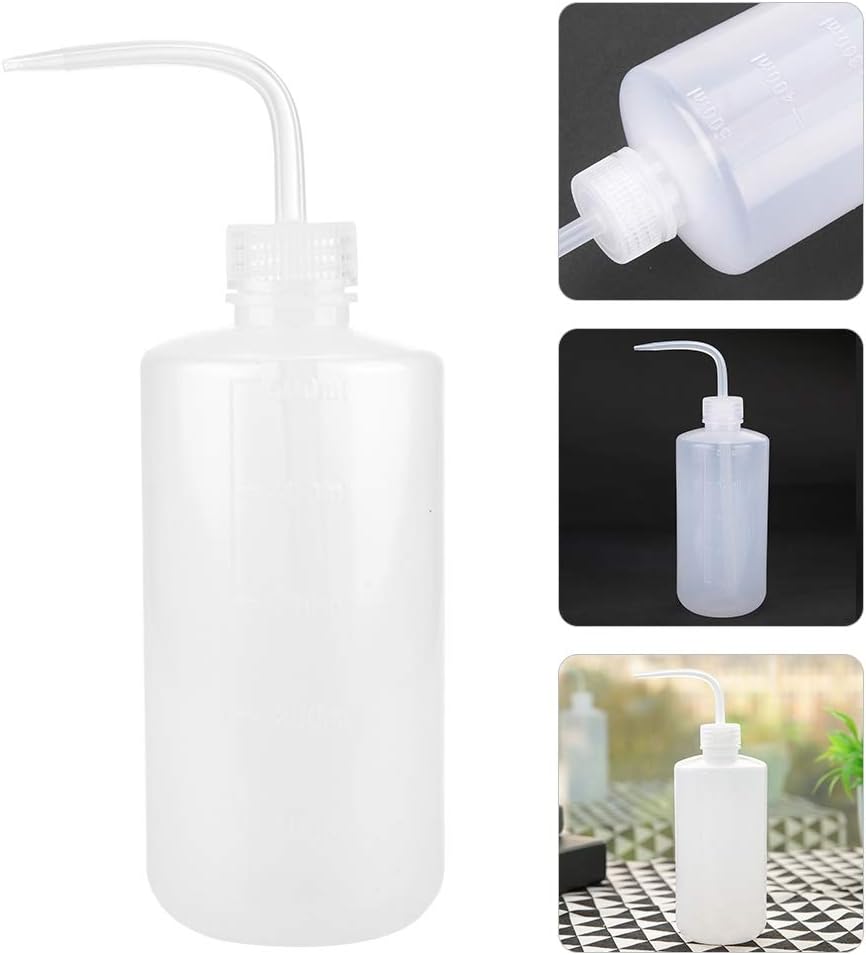 Plastic Squeeze Watering Bottle/Can for Succulents Plants with Narrow Mouth and Scale Mark - Image 3