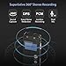 Voice Recorder, 8GB Digital Audio Sound Recorder Dictaphone, Digital Voice Activated Recorder with MP3 Player,High-sensitivity Dual Microphone, Multifunctional Rechargeable recorder for Lectures