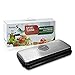 Smarssen Automatic Food Vacuum Sealer For Moist / Dry / Sous Vide, 2 Modes, Includes Sealer, Bags, Rolls, and Wine Stopper, Best Home Use Food Saver (Small)