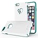 iPhone 6S Case, Vena [vLove] Heart-Shape Rear Window Dual Layer Hybrid Bumper Cover for Apple iPhone 6 2014 / 6S 2015 (4.7