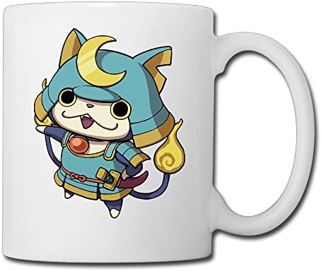 Cool Shogunyan Youkai Ceramic Coffee Mug, Tea Cup | Best Gift For Men, Women And Kids - 13.5 Oz, White