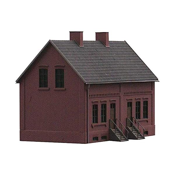 Zechenhaus Alte Colonie, Lasercut-Bausatz, Spur H0, 1:87