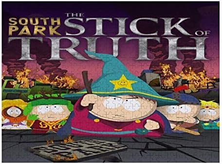 ジグソーパズル 木製500ピース サウスパーク 木製パズル装飾画 壁掛け壁画 Jigsaw Puzzle スペシャルアートコレクション ウォールアート 飾り物 インテリア コレクション 52cm 38cm プレゼント 知育減圧おもちゃ 親子ゲーム Teamdriven Us