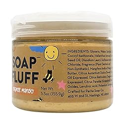 Pacha Soap, Soap Fluff Orange Mango, 5.5 Ounce