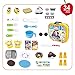 Kitchen Cutting Toys,Chef Playsets -34Pcs with Food Accessories and Kitchenware Box,Pretend Play Food Toys for Boys & Girls by Kidcia