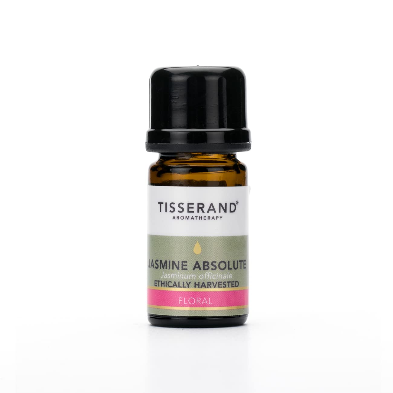 Tisserand Aromatherapy - Ethically Harvested Jasmine Absolute Essential Oil, Massage Oil - Ethically Harvested Jasmine Absolute, Bath Oil, Aromatherapy Oil - 100% Pure And Natural Essential Oil - 2 ml