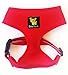 EcoBark Dog Harness - Eco-Friendly Max Comfort Harnesses - Luxurious Soft Mesh Halter - Over The Head Harness Vest- No Pull and No Choke for Puppy, Toy Breeds & Small Dogs (Medium, Red)