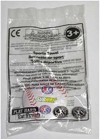 Subway Restaurant Little League Baseball Softball Sports Magic Pop Up Towel Washcloth