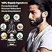 Beard Grooming Kit - Jurgen K Beard Care Kit for Men, Beard Growth Kit 5 in 1 Beard Oil and Balm, Wooden Beard Brush and Comb, Sharp Beard Scissors Luxury Gift Box and Free E-Book