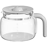 10 Cup Coffee Maker Carafe Replacement Pot Compatible with DCGC01 Overflow Coffee Maker DCF02 DCG01
