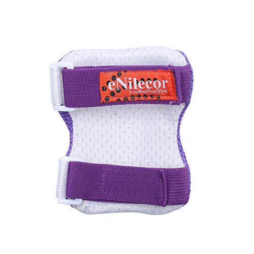 eNilecor Kid's Skating Roller Blading Wrist Elbow Knee Pads Blades